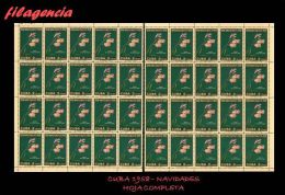 CUBA. PLIEGOS. 1958-12 NAVIDADES. SERIE COMPLETA - Unused Stamps