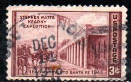 USA 1946 Centenary Of Entry Of Stephen Watts Kearny Expedition Into Santa Fe - 3c Entry Into Santa Fe   FU - Oblitérés