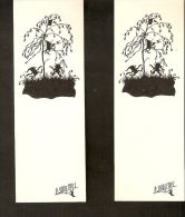 5k. Sihouetee - Scissor-type - Set Of 2 Gnome Herzliche Pfingstgrusse - Paul Schrempel - Silhouetkaarten