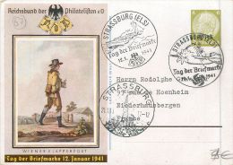 67 STRASSBURG - Tag Der Briefmarke 12/01/1941 - Strasbourg