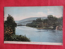 New York  Catskills -Schoharie Creek & Bridge Prattsville  Not Mailed     Ref  1106 - Catskills