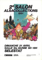 67 SELESTAT - 2è Salon Alsacollections 1991 - Selestat