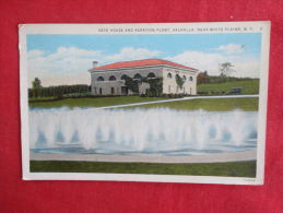 New York   Gate House & Aeration Plant Valhalla Near White Plains NY 1934 Cancel      1106 - Albany