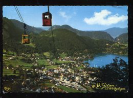 CPM Autriche St. GILGEN Die Perle Am Wolfgangsee Vue Générale Et Le Téléphérique - St. Gilgen