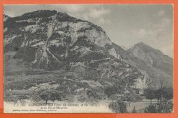 FEL331, Emplacement Des Forts De Savatan Et De Dailly Près Saint-Maurice, 2699, Circulée 1910 - Saint-Maurice