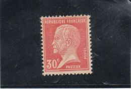 France N° 173* - 1922-26 Pasteur