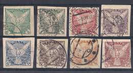 Tchécoslovaquie 1919/20 YT-1/8 - Mi 13/17+189/91°   Journaux - Newspaper Stamps