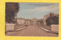 CPA - SAINT REMY En BOUZEMONT - Rue De Montcetz - La Mairie - 1943 - Saint Remy En Bouzemont