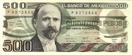 BILLET # MEXIQUE # 1984 # PICK 728 # 500 PESOS # NEUF # - México