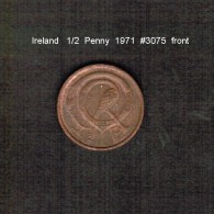 IRELAND    1/2  PENNY  1971  (KM # 19) - Ierland