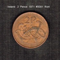 IRELAND    2  PENCE  1971  (KM # 21) - Ireland