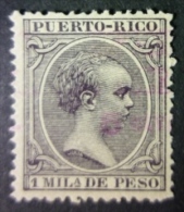 PUERTO RICO 1896-97: Edifil / YT 116, O - FREE SHIPPING ABOVE 10 EURO - Porto Rico