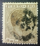 PUERTO RICO 1882-84: Edifil / YT 66, O - FREE SHIPPING ABOVE 10 EURO - Porto Rico