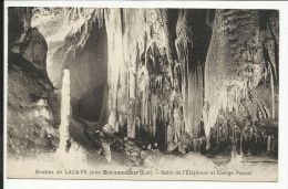 Grottes De LACAVE , Près ROCAMADOUR , Salle De L' Eléphant Et Cierge Pascal - Lacave