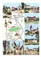 Cp, Carte Géographique, Nos Beaux Week-End - Carte Geografiche