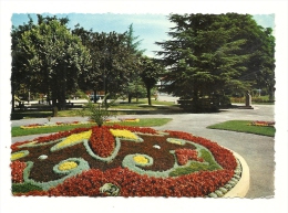 Cp, 74, Annemasse, Un Coin Fleuri Du Parc, écrite - Annemasse