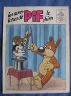 Les Aventures De Pif Le Chien N° 23 De Janvier 1960 Humanité Arnal Vaillant Gadget Placid Muzo Arthur - Pif - Autres