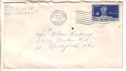 GOOD USA Postal Cover 1959 - Good Stampsed: Lincoln - Covers & Documents