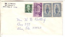 GOOD USA Postal Cover 1974 - Good Stamped: Monument ; Newspaperboy - Storia Postale