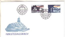 GOOD NORWAY FDC 1988 - EUROPA CEPT - FDC