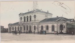 Lier - Lierre  De Statie - La Gare. In Kleur -  1905 -Uitg. Bertels - Lier