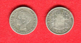 ESPAGNE - ESPAÑA - SPAIN - ALPHONSE XIII - ALFONSO XIII - 50 CENTIMOS 1900 - Andere & Zonder Classificatie