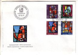 GOOD SWITZERLAND FDC 1971 - PRO PATRIA - Lettres & Documents