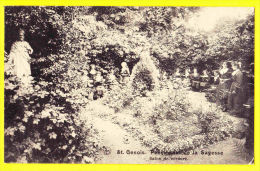 Delcampe - * Saint Genois - Sint Denijs (Kortrijk - Zwevegem) * (Ed. Nels) Pensionnat La Sagesse, Salon De Verdure, Enfants, Classe - Zwevegem