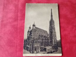 Wien Stephanskirche Versand Nach Belgien In 1920 ! - Églises