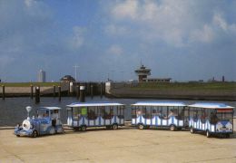 03079 - BÜSUM - "Krabben-Express" Vor Der Neuen Hafeneinfahrt - Büsum