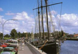 03084 - BÜSUM - Segelboot VIDAR Im Hafen - Buesum