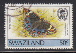 Swaziland Used Scott #513 50c Eyed Pansy - Butterflies - Swaziland (1968-...)