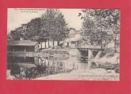 CPA - SAINT REMY En BOUZEMONT - Le Pont Du Radais - L. Nicat , Imprimeur éditeur - Saint Remy En Bouzemont