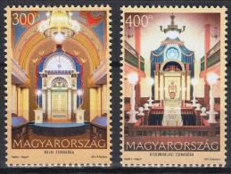 Hungary 2012. Synagogues Of Baja And Kiskunhalas Set MNH (**) - Mosques & Synagogues