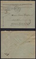 ALGERIE - GUELMA - CONSTANTINE / 1925 LETTRE EN FRANCHISE / 2 IMAGES (ref 5311) - Brieven En Documenten