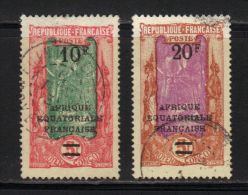 CONGO N° 104 & 105 Obl. - Used Stamps