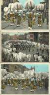 Binche - Le Carnaval - 9 Cartes ( Cortège, Tenue Du Matin ,petits Gilles,rondeau , Etc … ) - Epoque : Années 50 - Binche