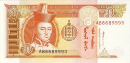 BILLET # MONGOLIE # 5 TUGRIK # PICK :53 # 1993 #  NEUF # SUKHE BATAAR # - Mongolie