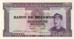 BILLET # MOZAMBIQUE # 500 ESCUDOS # PICK :118  # 1976 #  NEUF # CALDAS XAVIER # - Mozambico