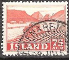 ICELAND #STAMPS FROM YEAR 1952 - Oblitérés