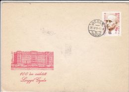 LENGYEL GYULA, POLITICIAN, SPECIAL COVER, 1989, HUNGARY - Covers & Documents