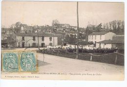 Montfaucon Sur Moine (49) , Vue Générale Prise Route De Cholet - Montfaucon