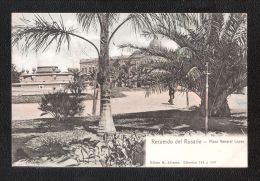 ARGENTINA  RECUERDO DEL ROSARIO PLAZA GENERAL LOPEZ DOS SIMPLE  NON CIRCULADA - Argentinien