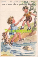 CPA ILLUSTRATEUR ENFANT ** JANSER  ** ARTIST SIGNED CHILDREN CARD - Janser