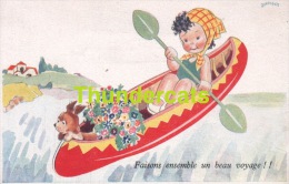 CPA ILLUSTRATEUR ENFANT ** JANSER  ** ARTIST SIGNED CHILDREN CARD - Janser