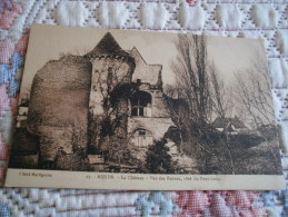 46 - ASSIER - LE CHATEAU - VUE DES RUINES COTE DU PONT-LEVIS - VUE GENERALE -  ED LABOUCHE FRERES VIERGE - Assier