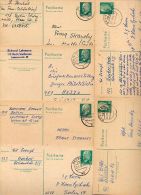 DDR  6 Postkarten P75 PLZ-Bereich 11-123  Kat. 7,50 € - Postcards - Used