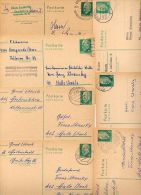 DDR  7 Postkarten P75 PLZ-Bereich 43-435  Kat. 8,75 € - Postcards - Used