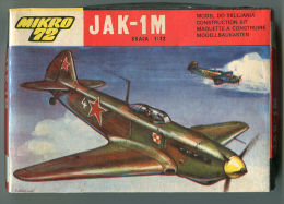 Maquette JAK 1-M 1/72 - Airplanes