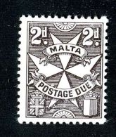 372) Malta SG# D24a  Mint* Offers Welcome - Malta (...-1964)